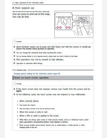 toyota yaris cross 2024-2025 navigation & multimedia system manual (jdm)